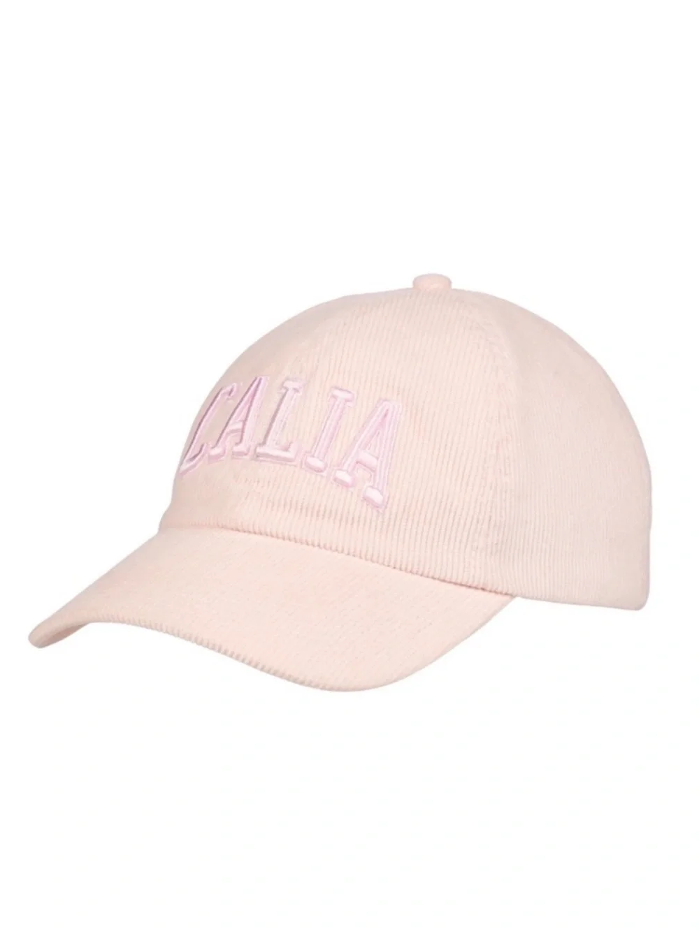 Calia NWT Womens Pastel Pink Corduroy Cap with CALIA Embroidery